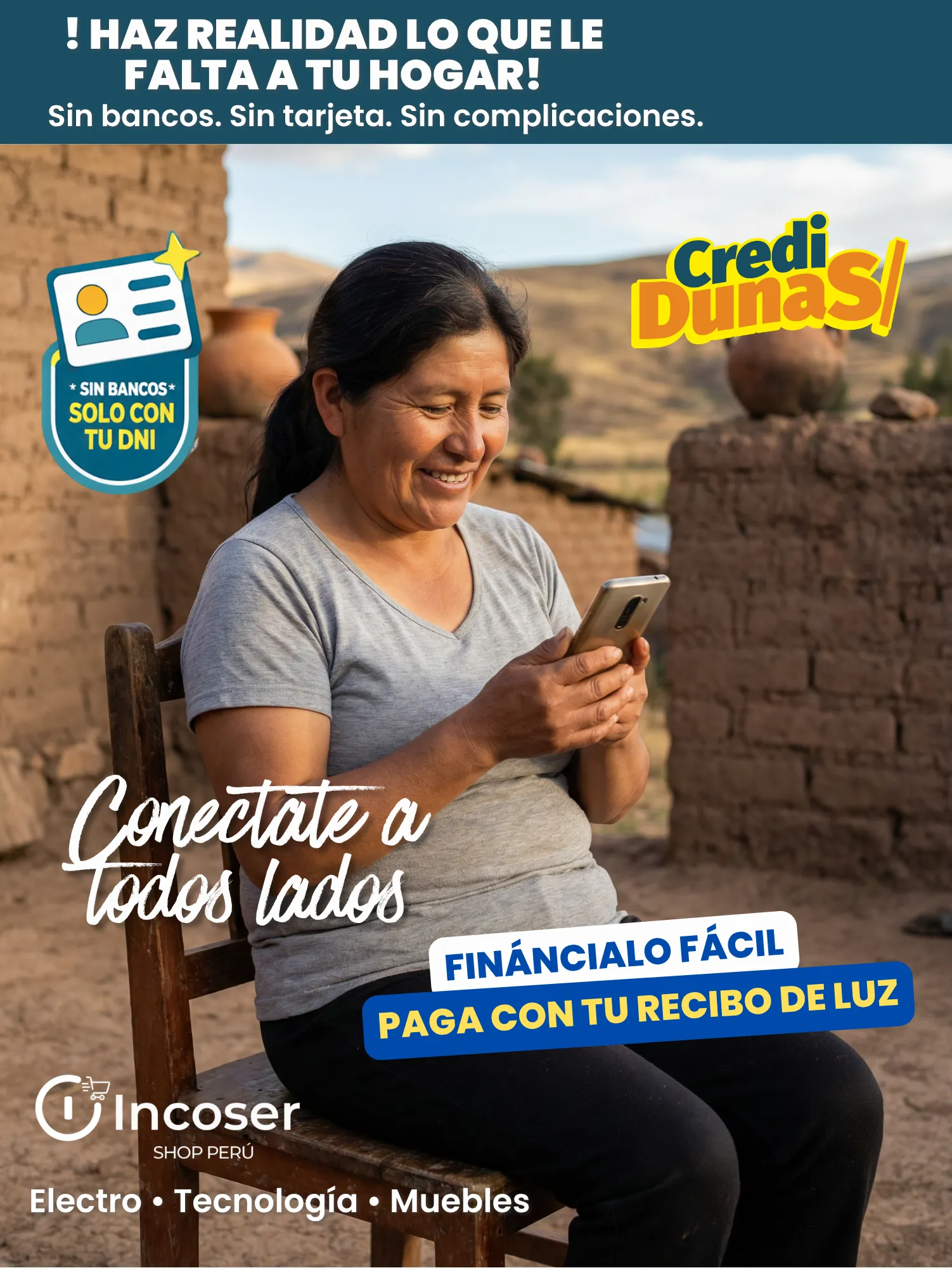 Productos financiados con CrediDunas