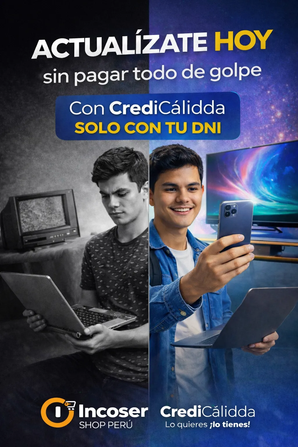 CrediCálidda financiamiento de productos en recibo de gas